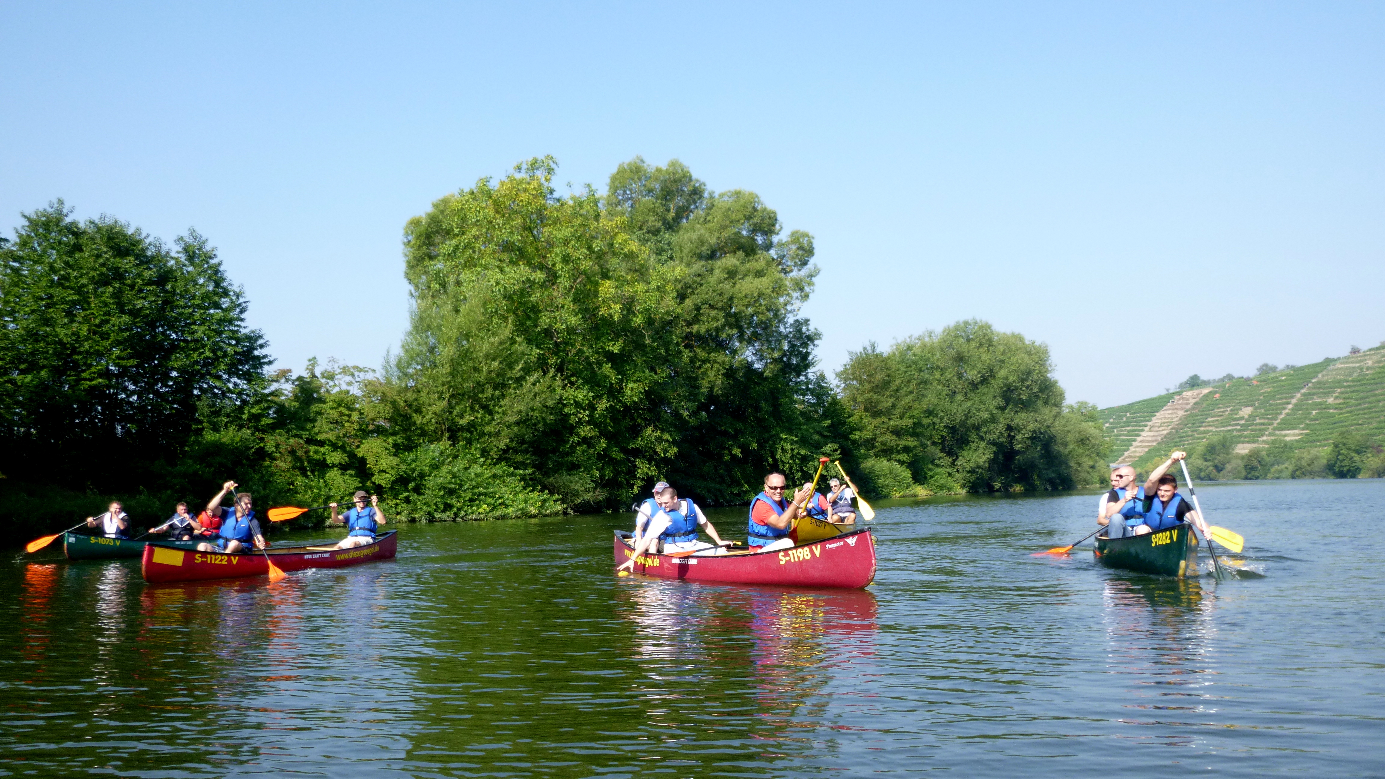 Streckentour Kanu Neckar Spiele Streckentour Neckar Stuttgart