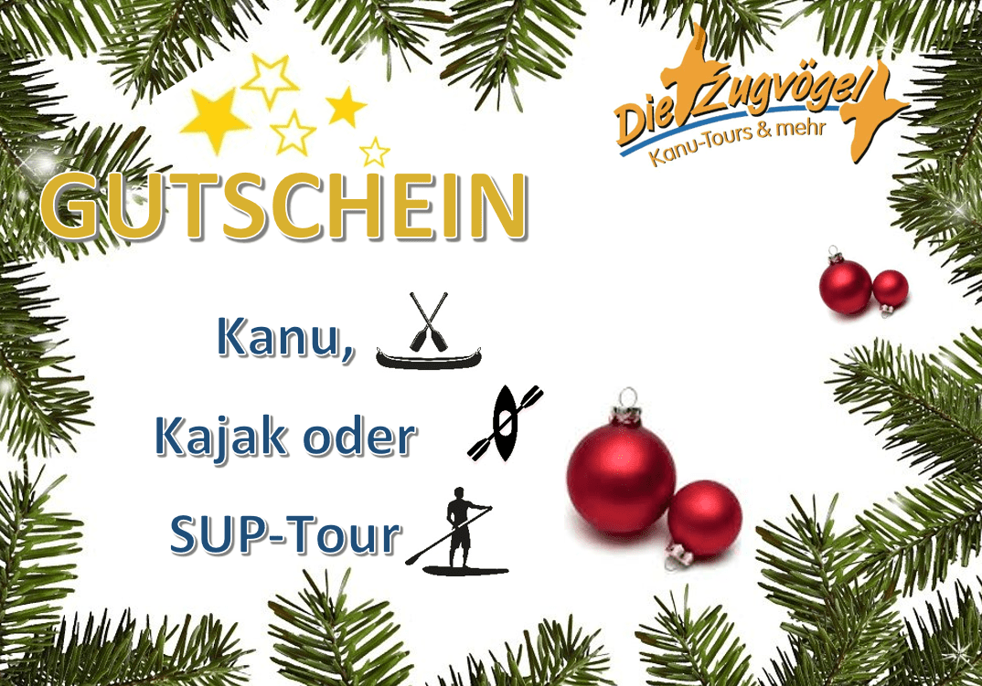 Gutscheine zu Weihnachten - Die Zugvögel