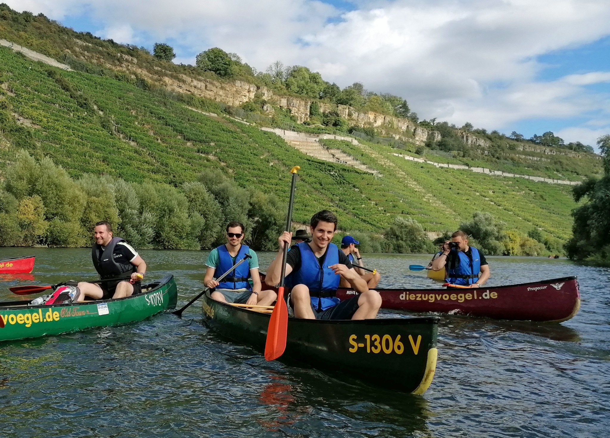 Teamevent Stuttgart Kanufahren und Stand Up Paddling Die Zugvögel