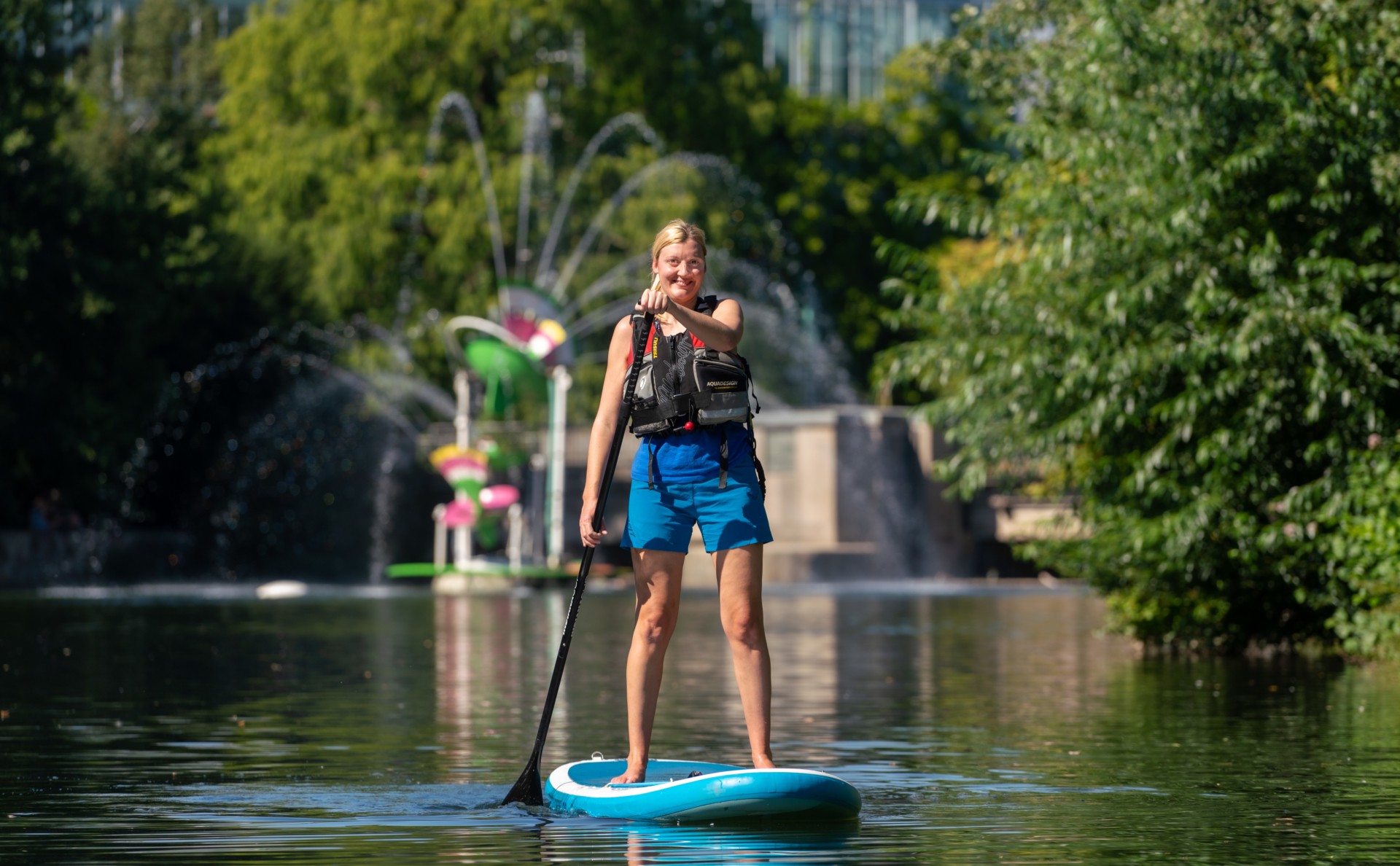 Stand Up Paddling Kurs für Fortgeschrittene Die Zugvögel