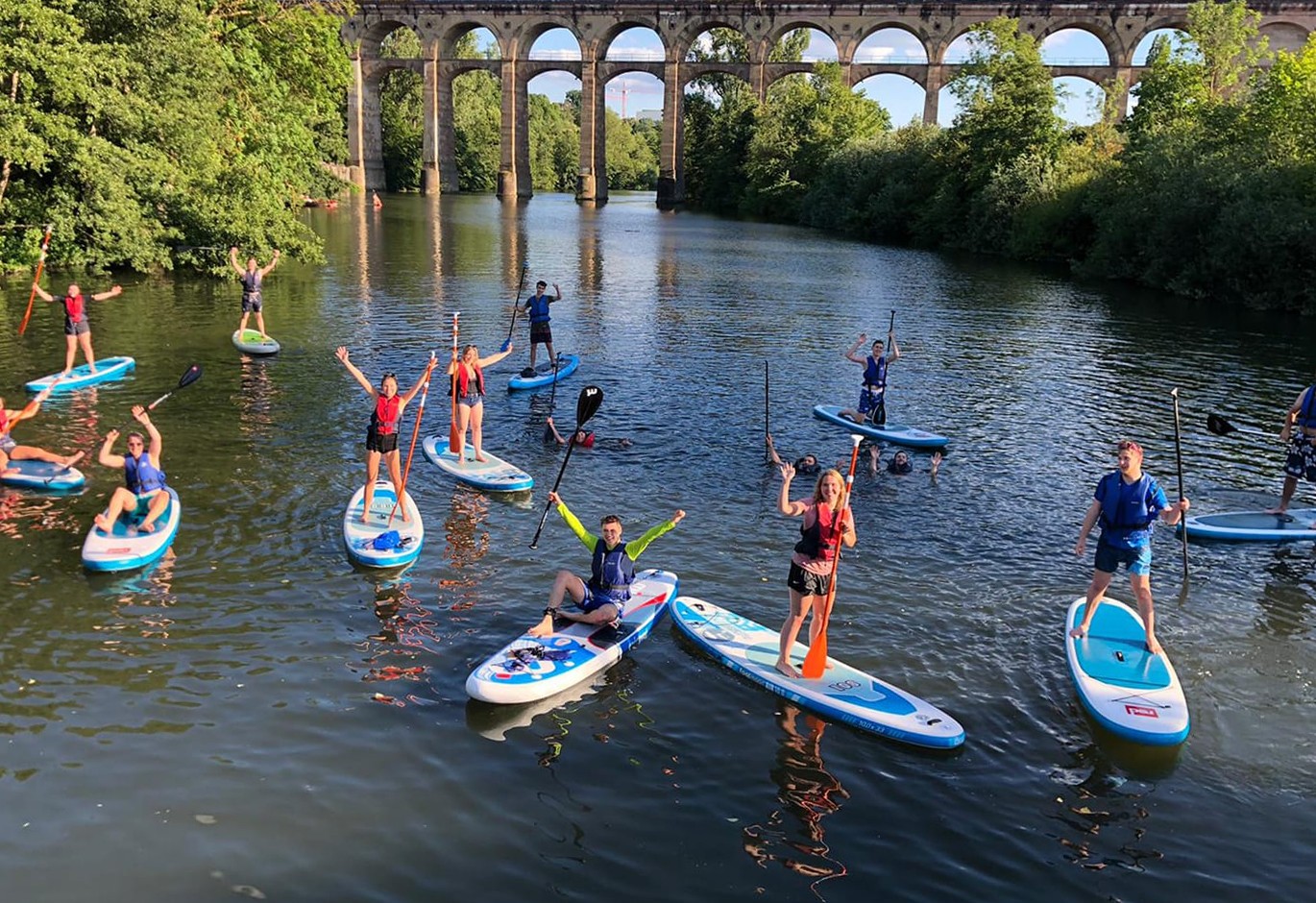 Stand Up Paddling SUP Touren und Verleih Die Zugvögel