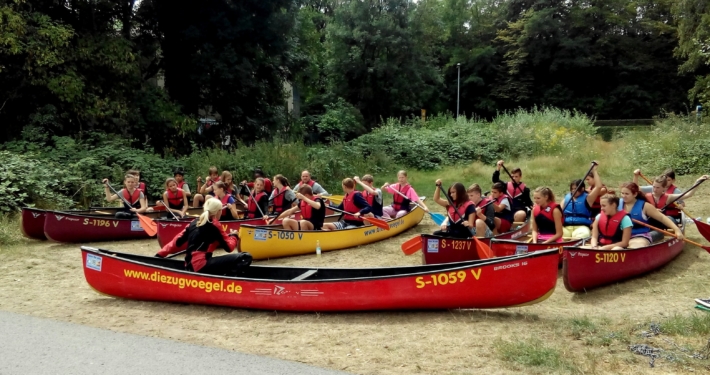 Paddeleinweisung in Ludwigsburg