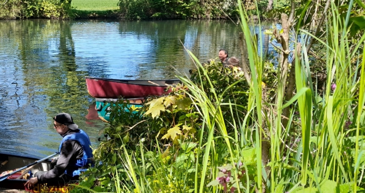 Mühlacker nach Mühlhausen - Kanutour auf der Enz mit Die Zugvögel (8)